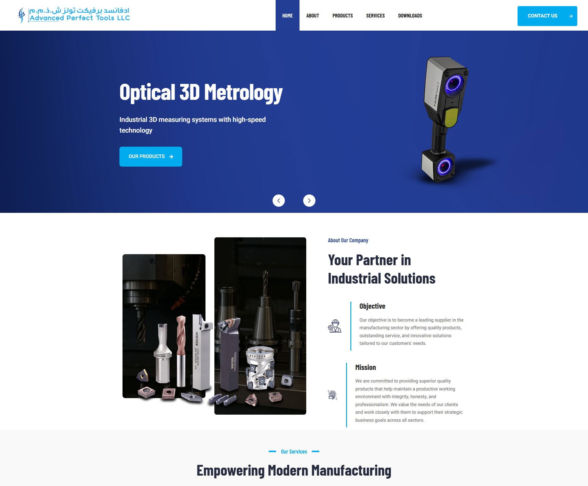 Precise Medical Center website project