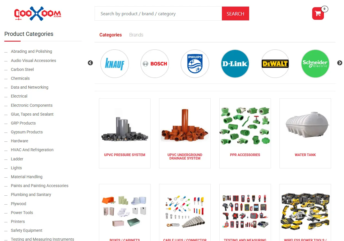 GooXoom website project